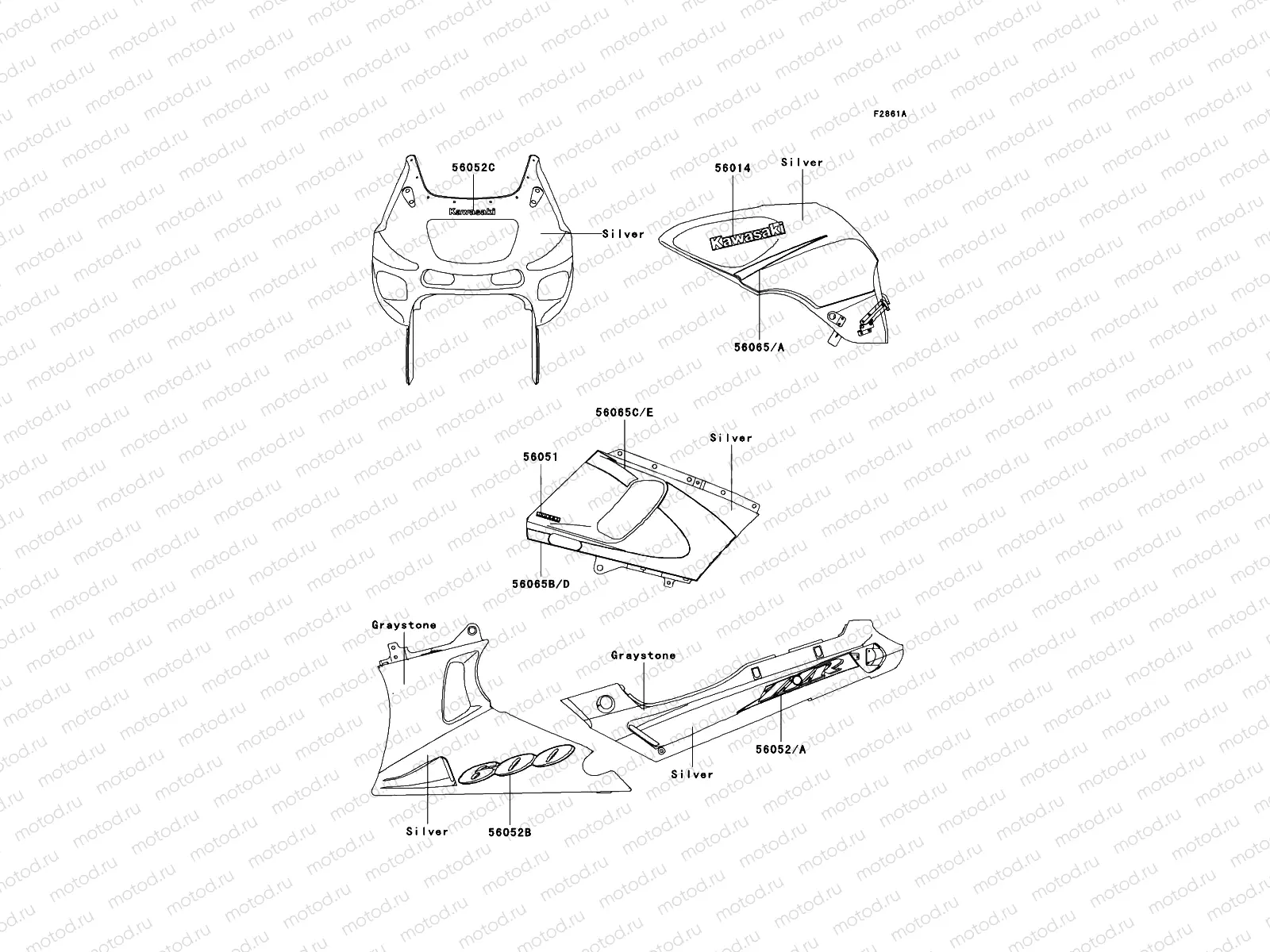 Decals(Silver/Graystone)
