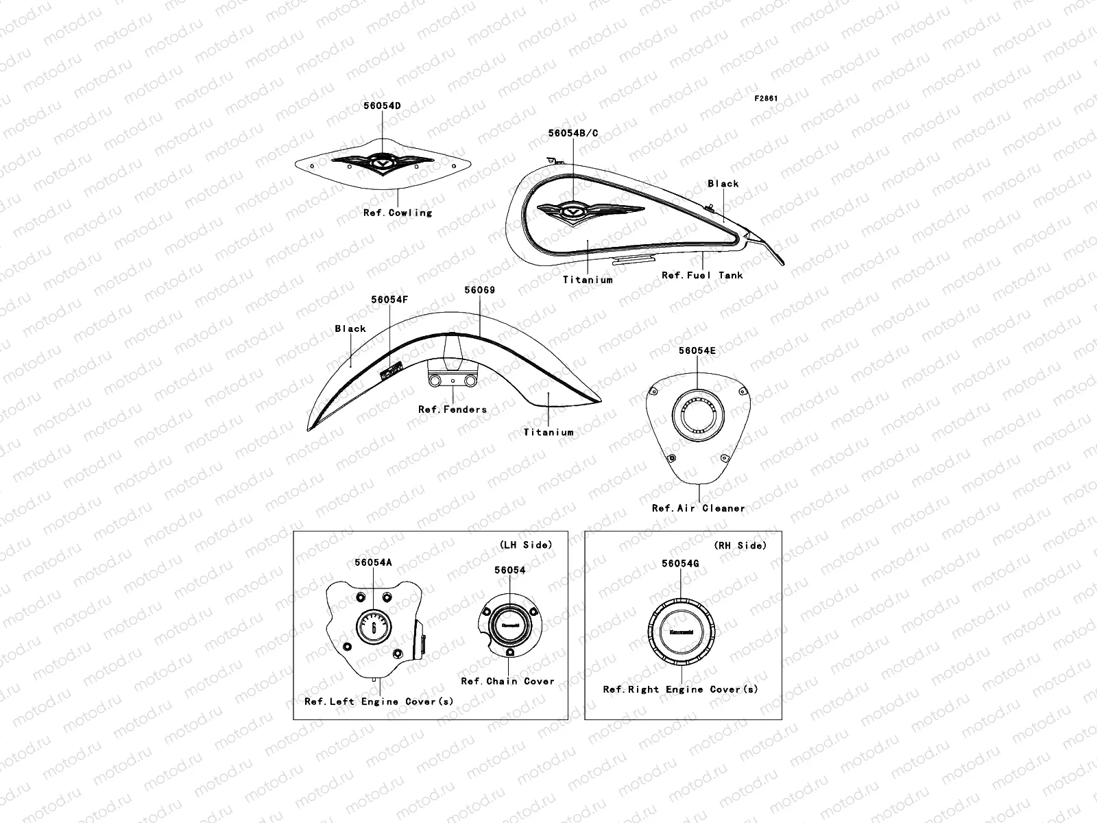 Decals(Titanium/Black)