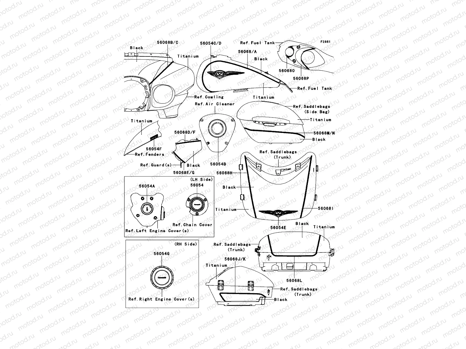 Decals(Titanium/Black)