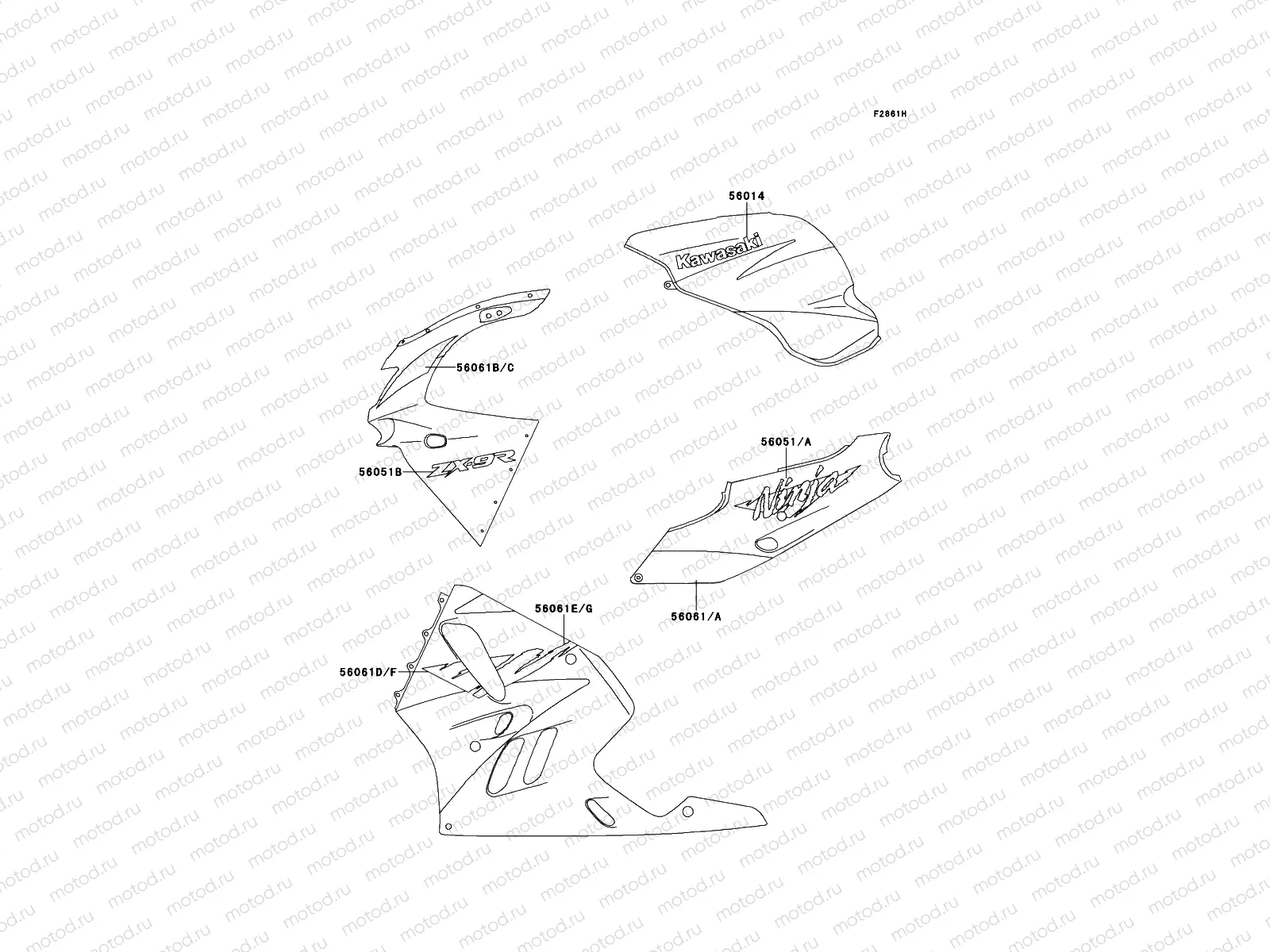 Decals(Violet/Orange)