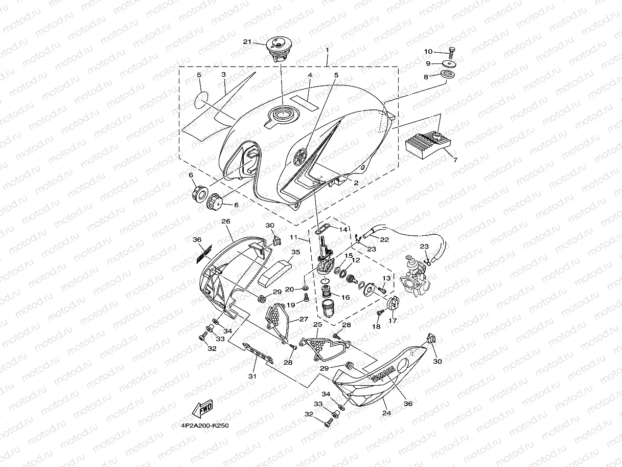 DEPOSITO DE COMBUSTIBLE