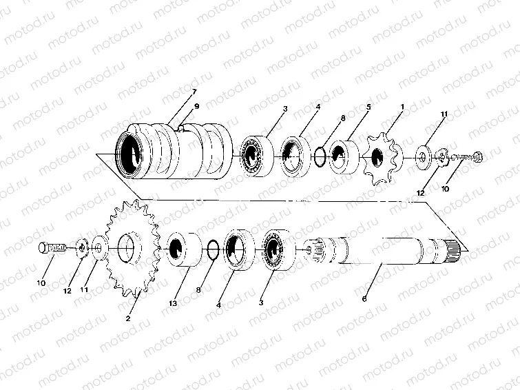 DETAILS - CENTER TIGHTENER ASSEMBLY -  P/N 1380043 250 6x6 / W928727 (4922842284021A) | DETAILS - CENTER TIGHTENER ASSEMBLY -  P/N 1380043 250 6x6 / W928727 (4922842284021A)