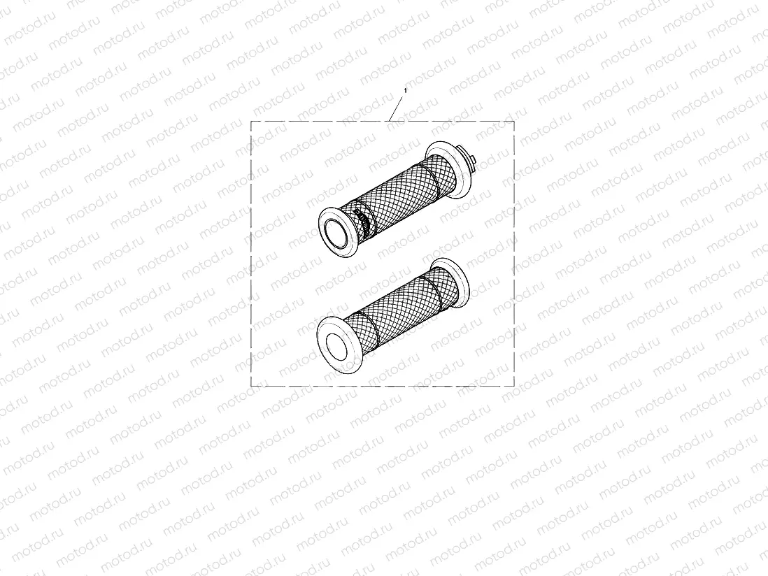 Diamond Grip Kit, D22.2, Black