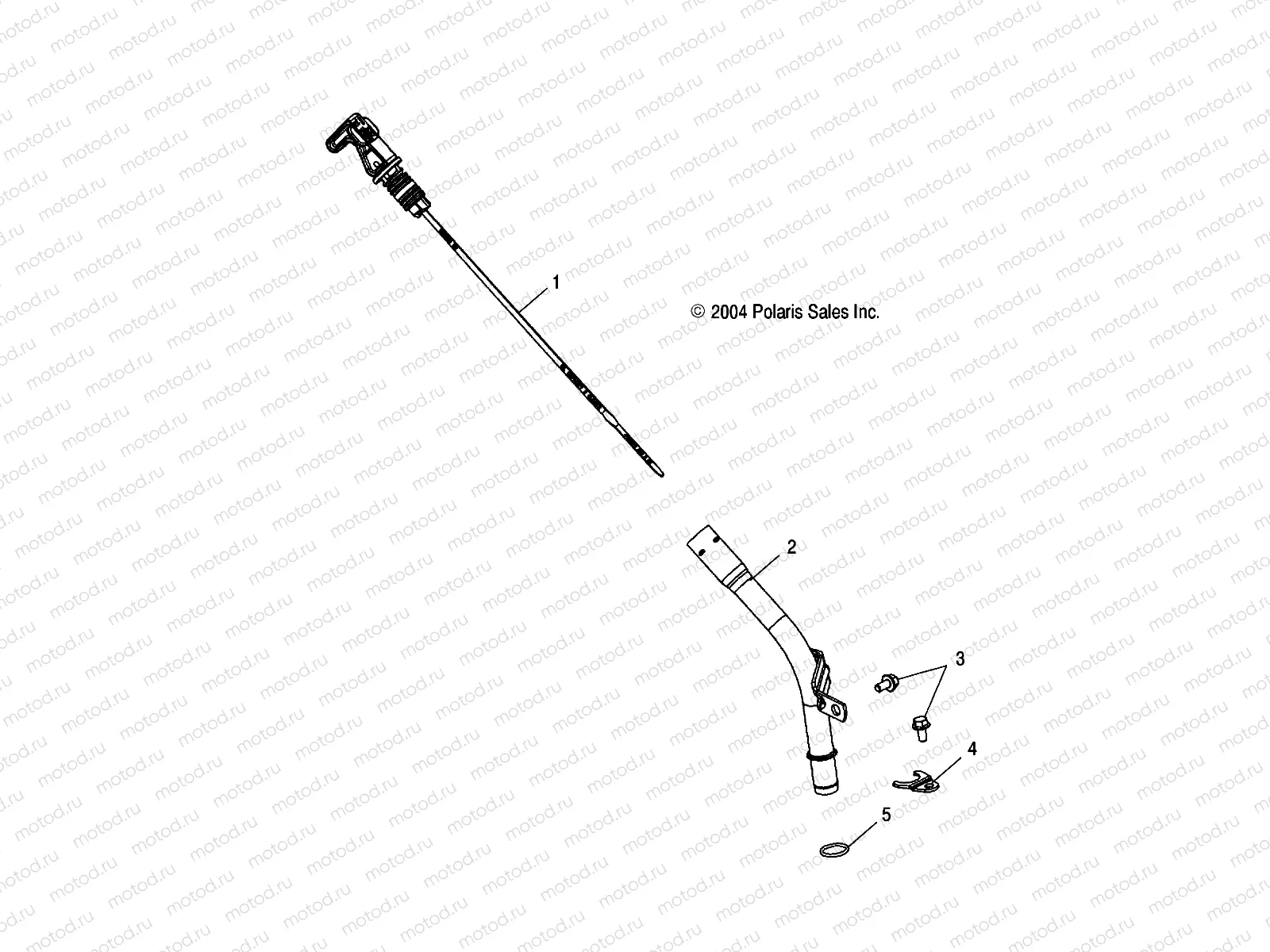 DIPSTICK - A05MH68AP (4999609960E01) | DIPSTICK - A05MH68AP (4999609960E01)