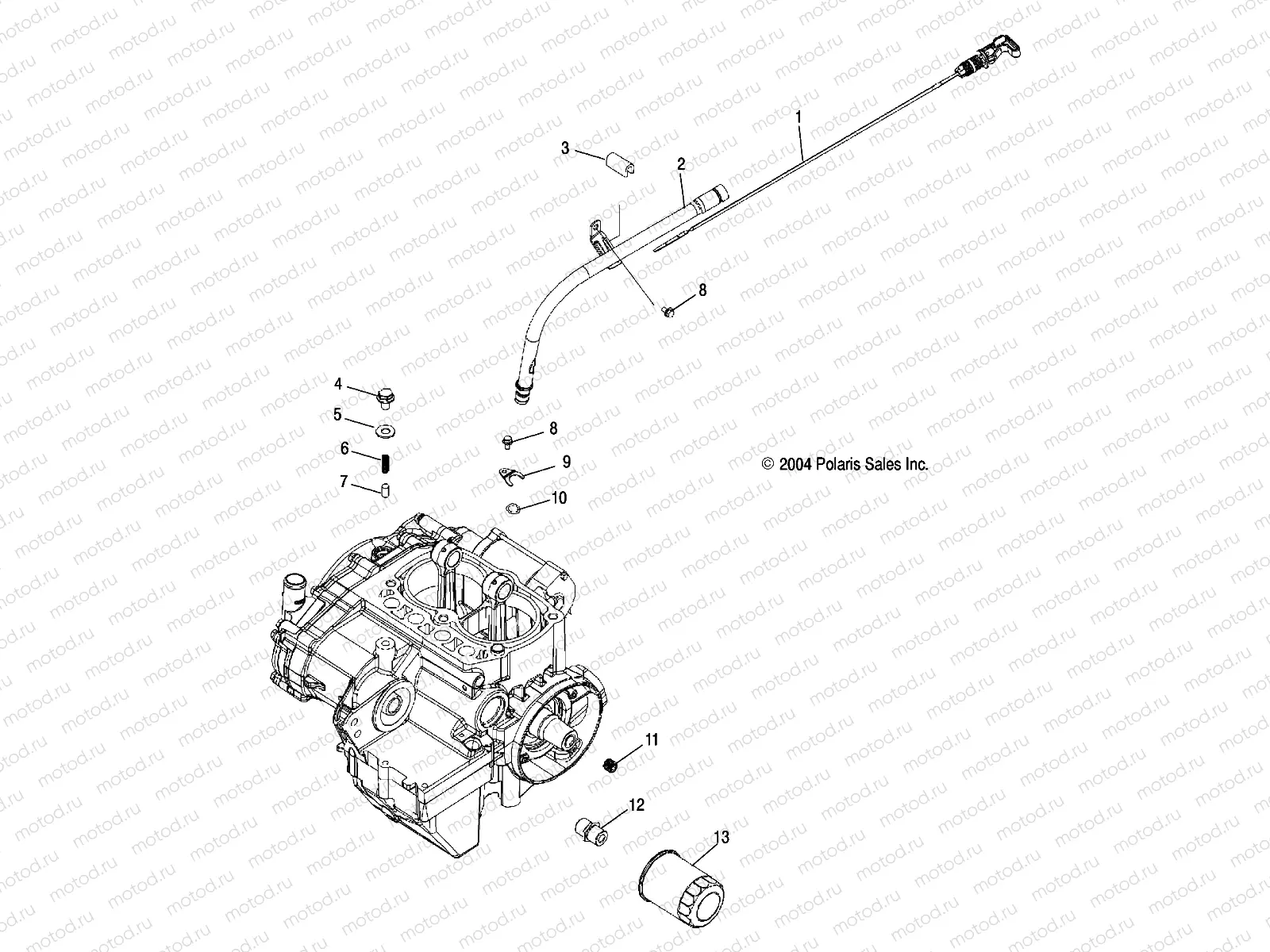 DIPSTICK and OIL FILTER - R05RD68AA/AB (4998269826D14) | DIPSTICK and OIL FILTER - R05RD68AA/AB (4998269826D14)