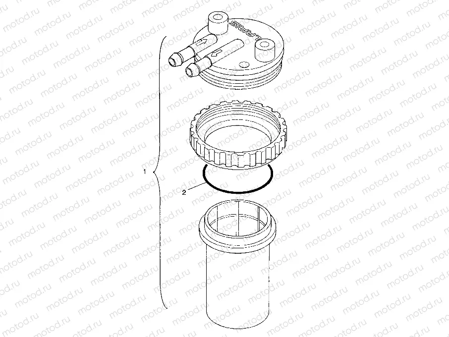 DRAIN ASSEMBLY SL 750 B944070 (4927012701032A) | DRAIN ASSEMBLY SL 750 B944070 (4927012701032A)
