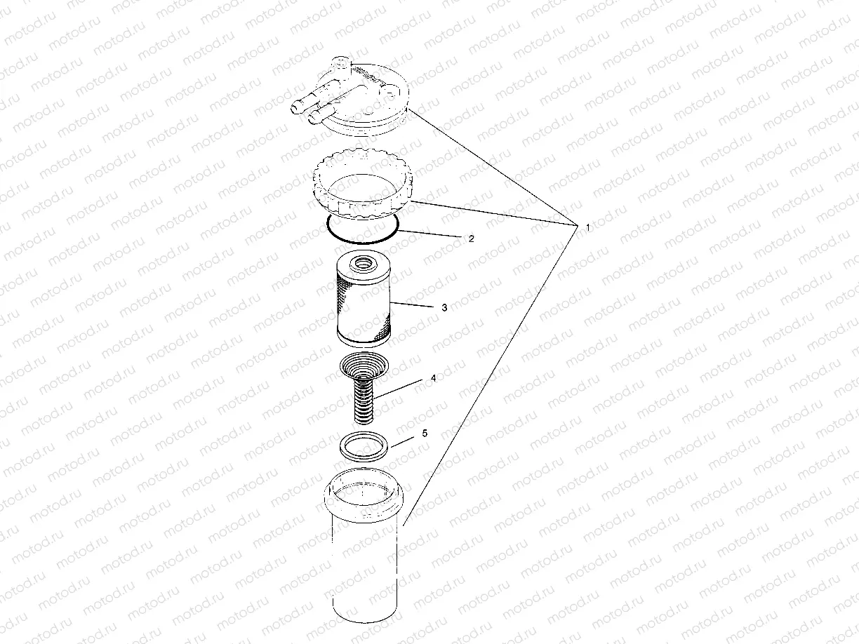 DRAIN ASSEMBLY SL 750 B954070 (4930523052C008) | DRAIN ASSEMBLY SL 750 B954070 (4930523052C008)