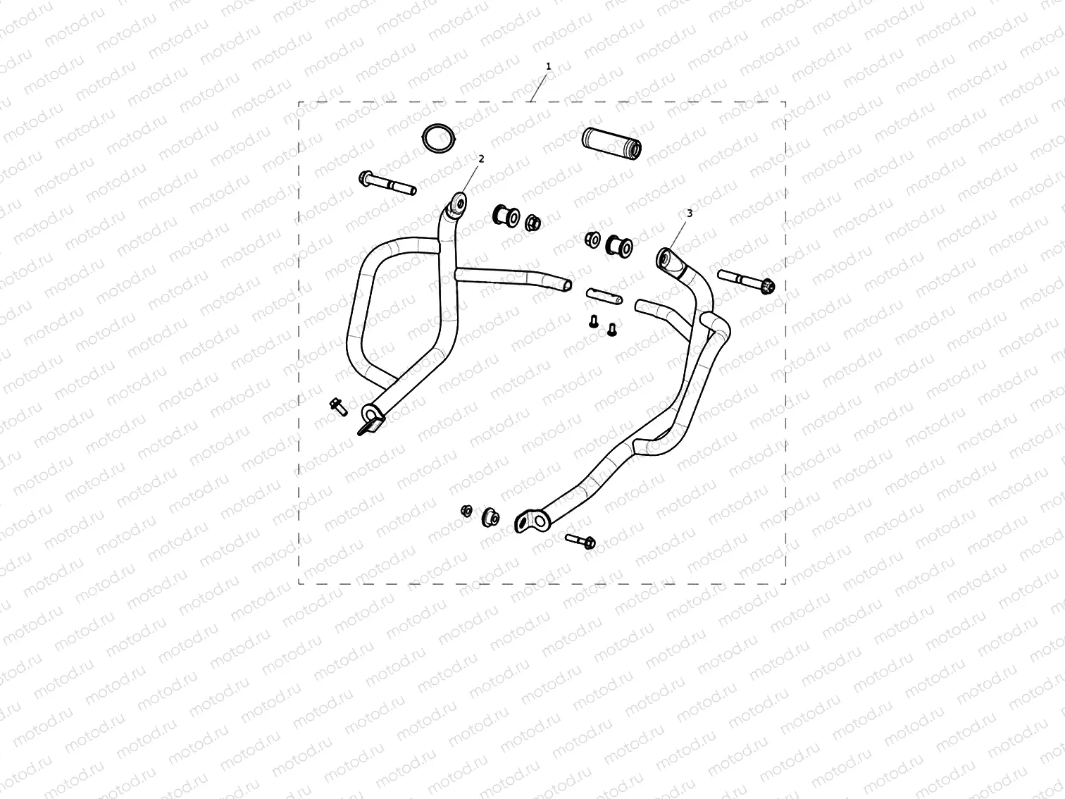 Dresser Bar Kit, Cage