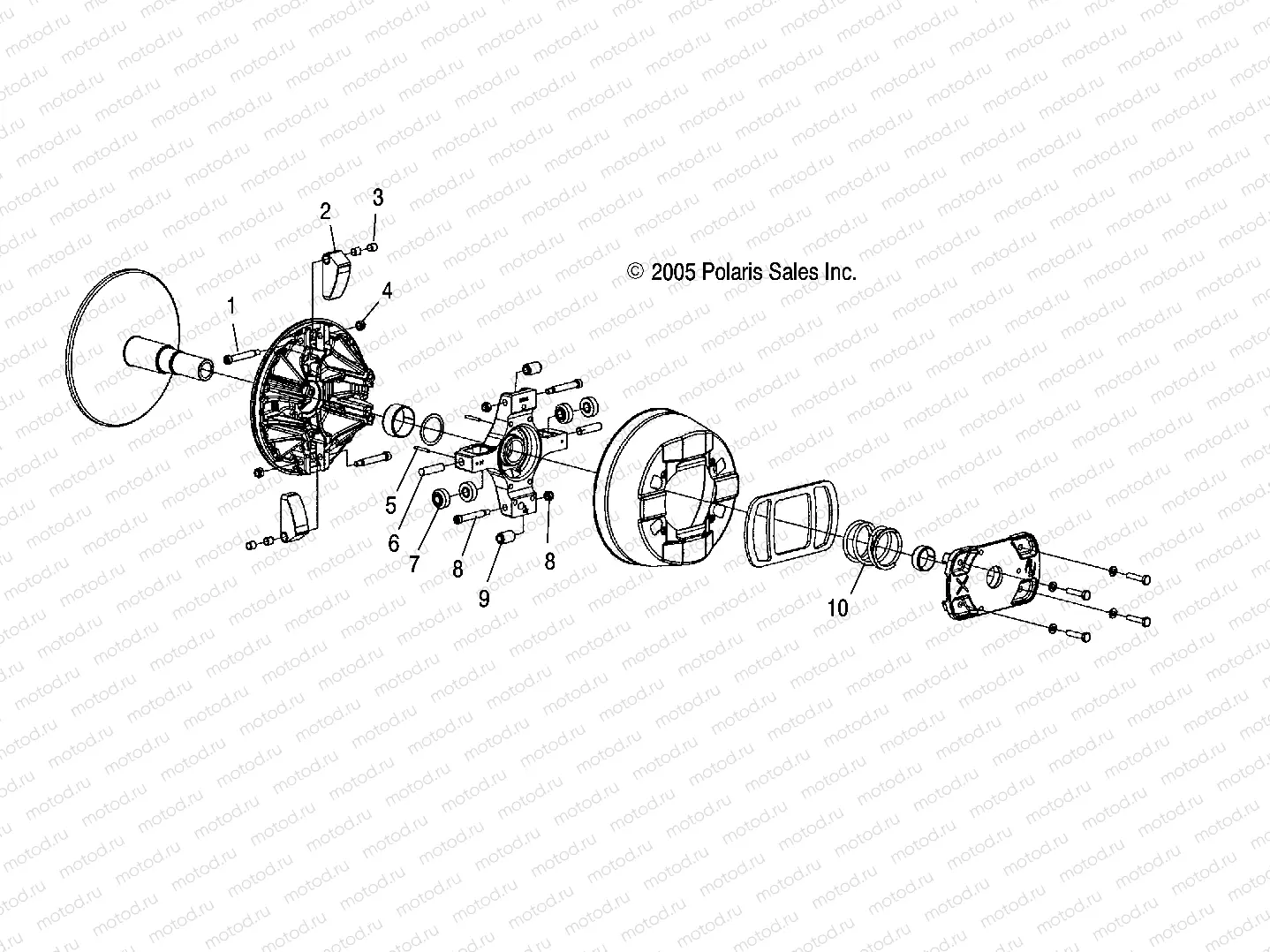 DRIVE CLUTCH - A04RB63AA (4999202159920215C05) | DRIVE CLUTCH - A04RB63AA (4999202159920215C05)
