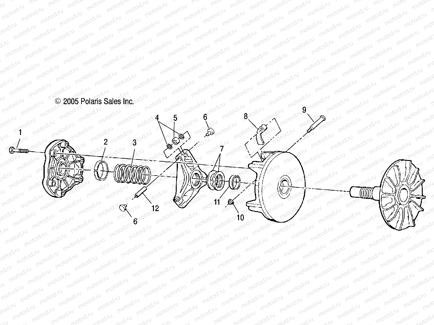 DRIVE CLUTCH - R06RF68AA (4999202259920225C11) | DRIVE CLUTCH - R06RF68AA (4999202259920225C11)