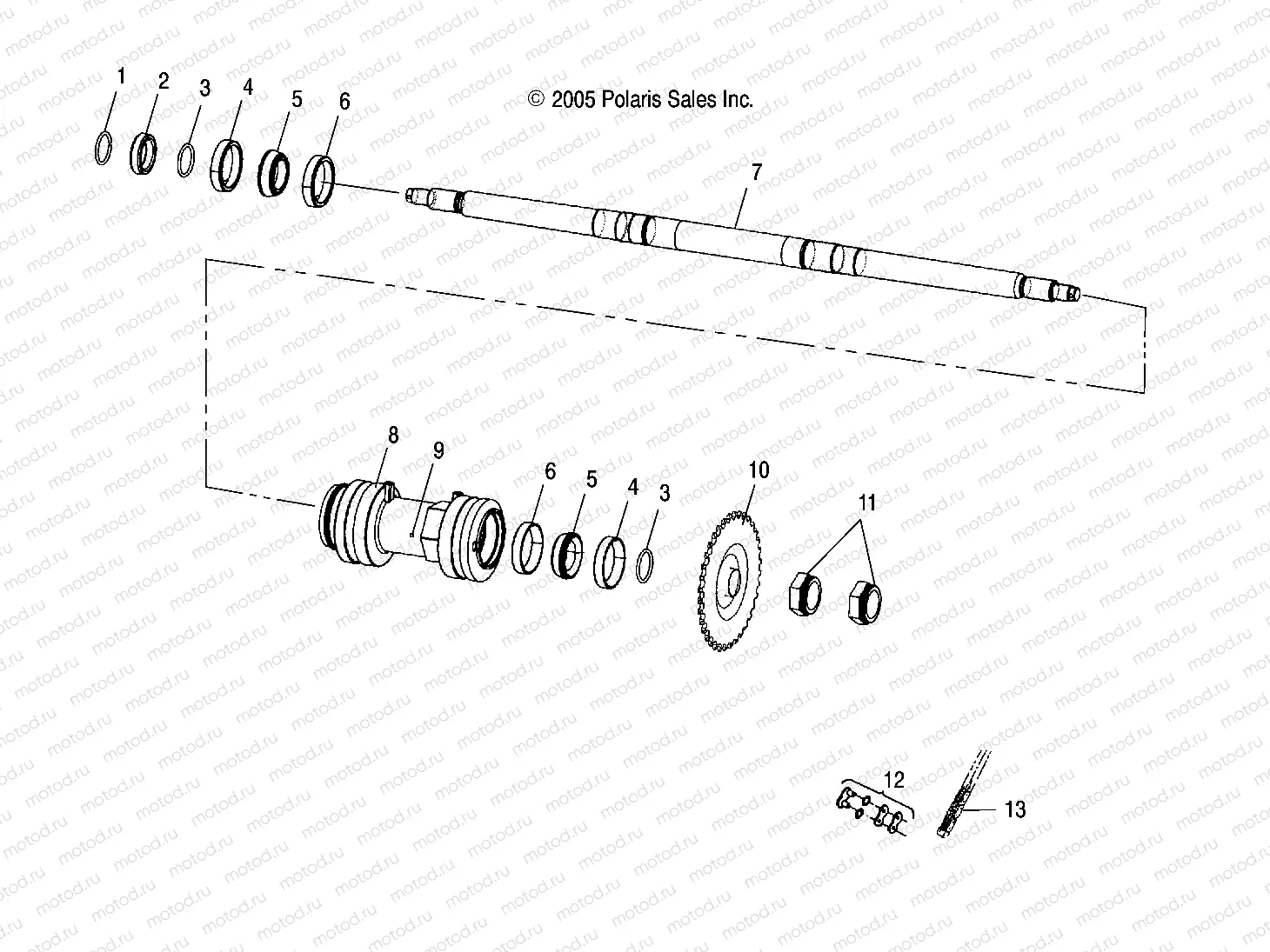 DRIVE | DRIVE, REAR - A06CL50AA (4999201649920164B12)