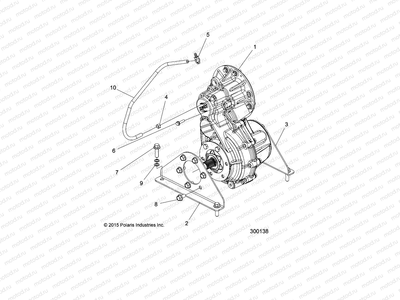 DRIVE LINE | DRIVE LINE, GEARCASE and MOUNTING - L17G2/4/6 ALL OPTIONS