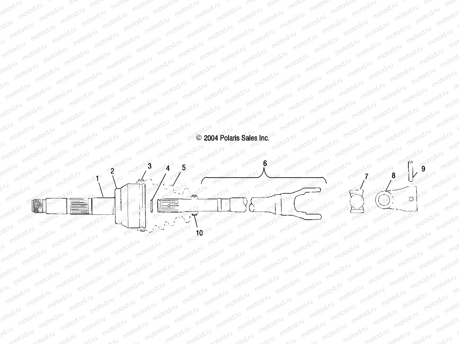 DRIVE SHAFT - A05BG50AA/FA (4994789478B02) | DRIVE SHAFT - A05BG50AA/FA (4994789478B02)