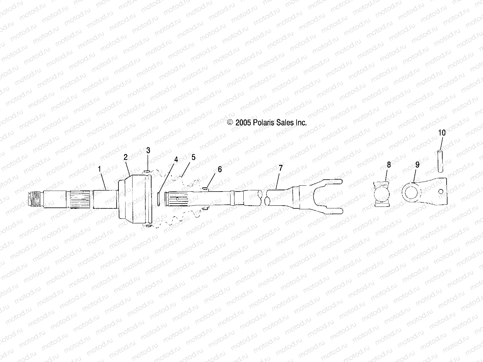 DRIVE SHAFT - A06CL50AA (4999201649920164A14) | DRIVE SHAFT - A06CL50AA (4999201649920164A14)