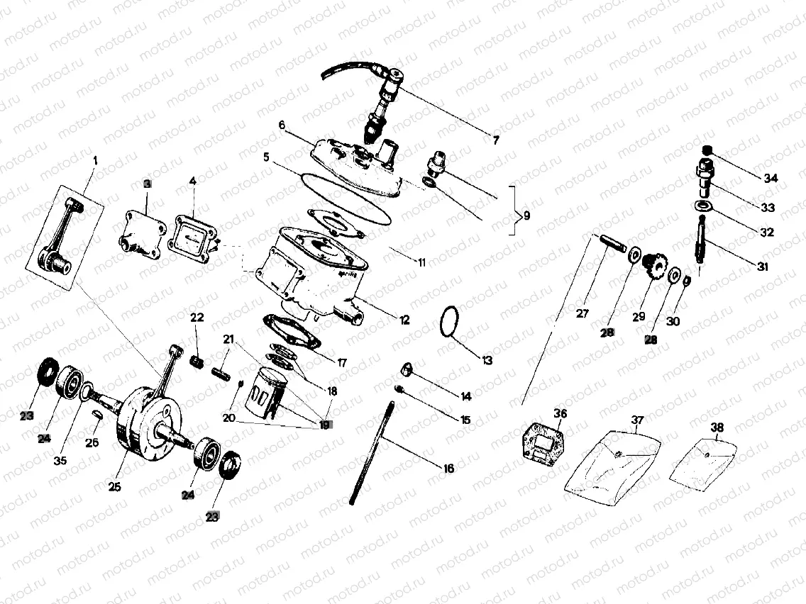 Drive shaft - Cylinder