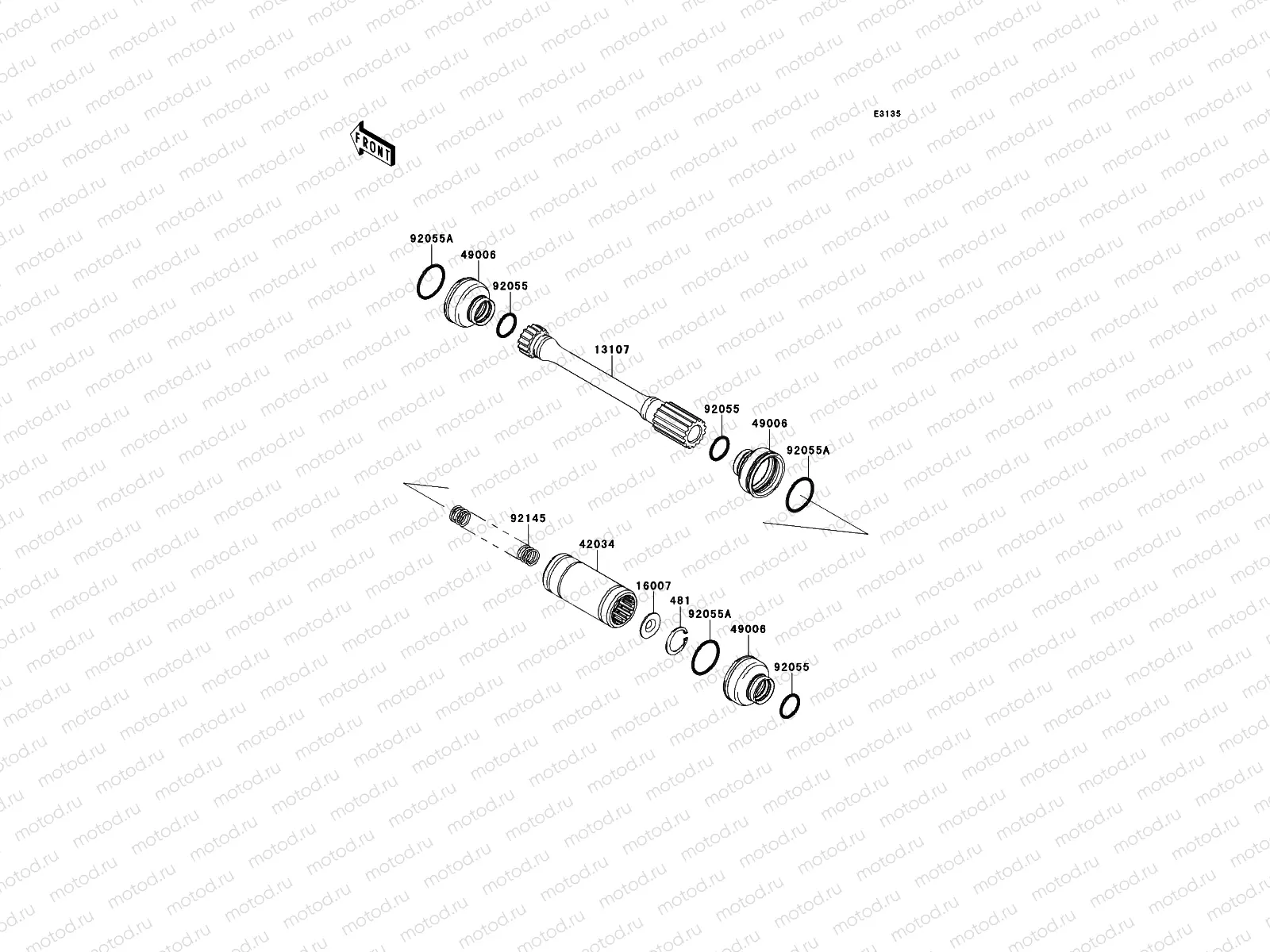 Drive Shaft-Propeller