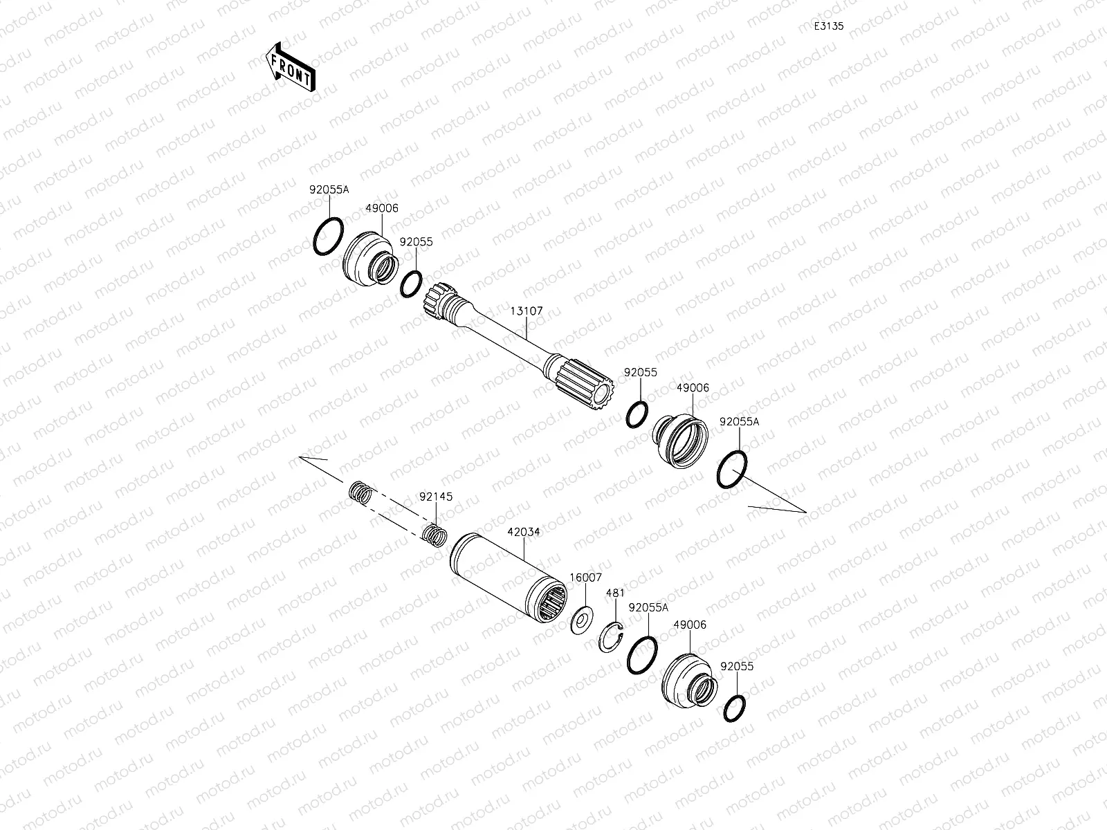 Drive Shaft-Propeller
