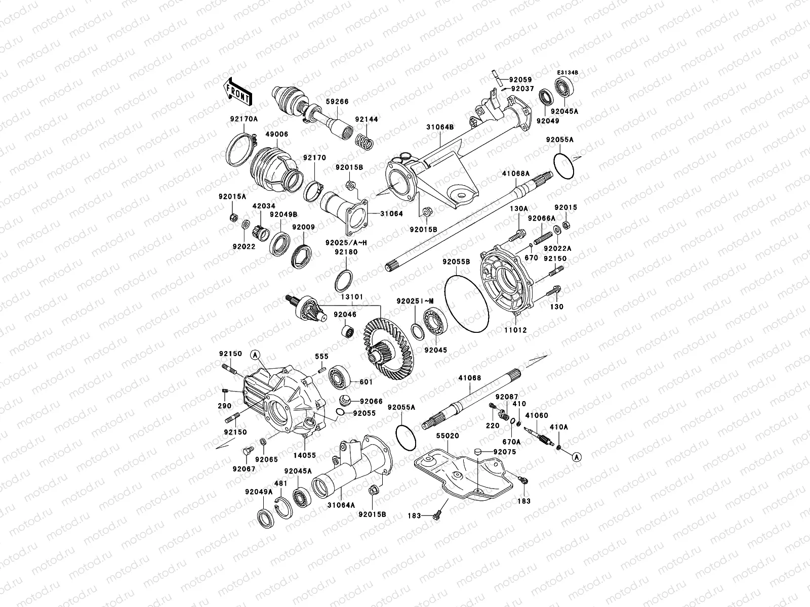 Drive Shaft(1/2)(Rear)