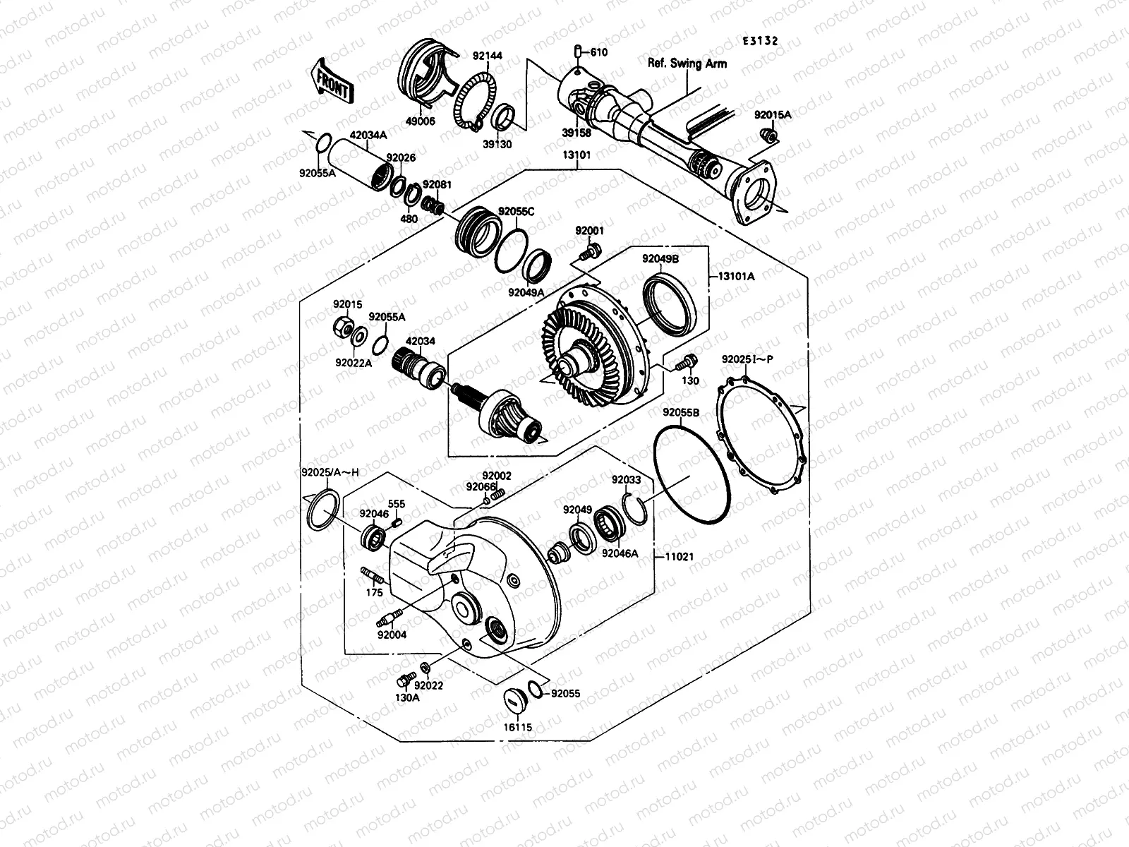 Drive Shaft/Final Gear