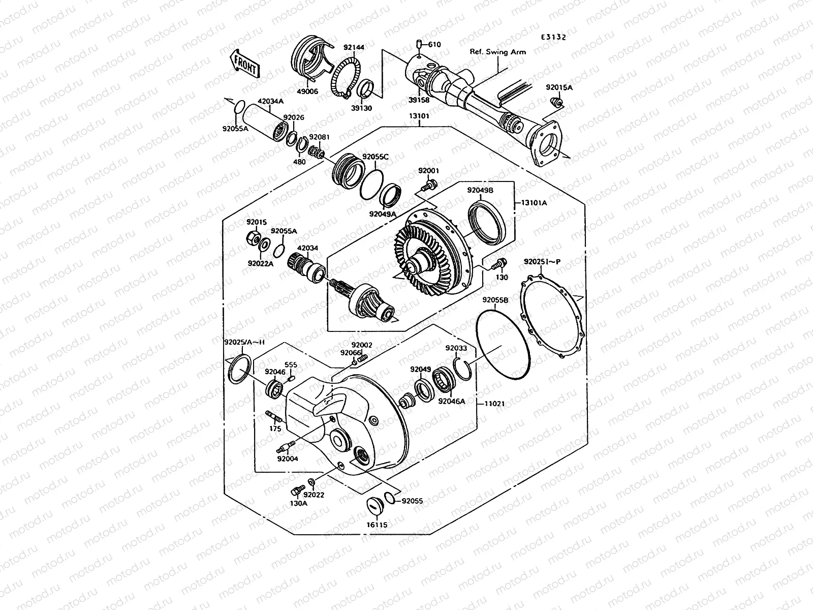 Drive Shaft/Final Gear