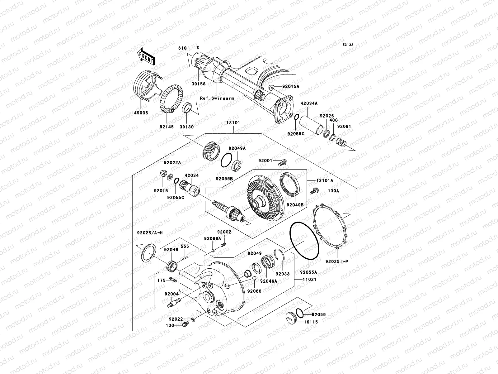 Drive Shaft/Final Gear