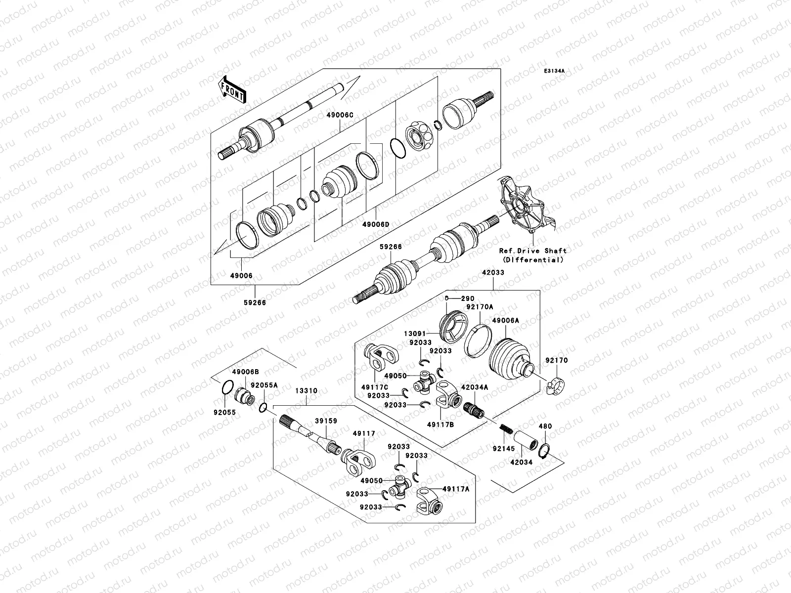 Drive Shaft(Front)