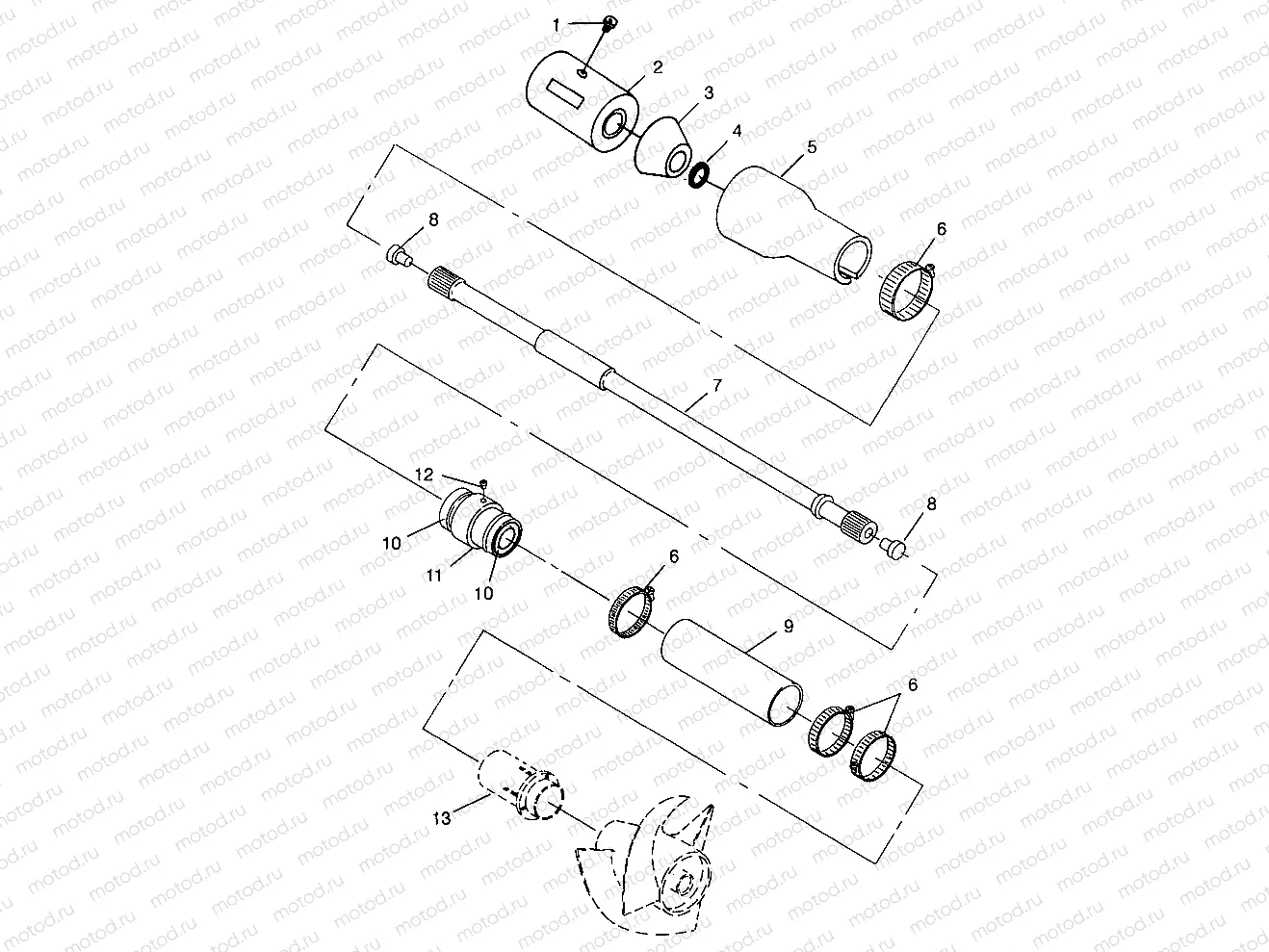 DRIVE SYSTEM - B984978 (4945834583b002) | DRIVE SYSTEM - B984978 (4945834583b002)