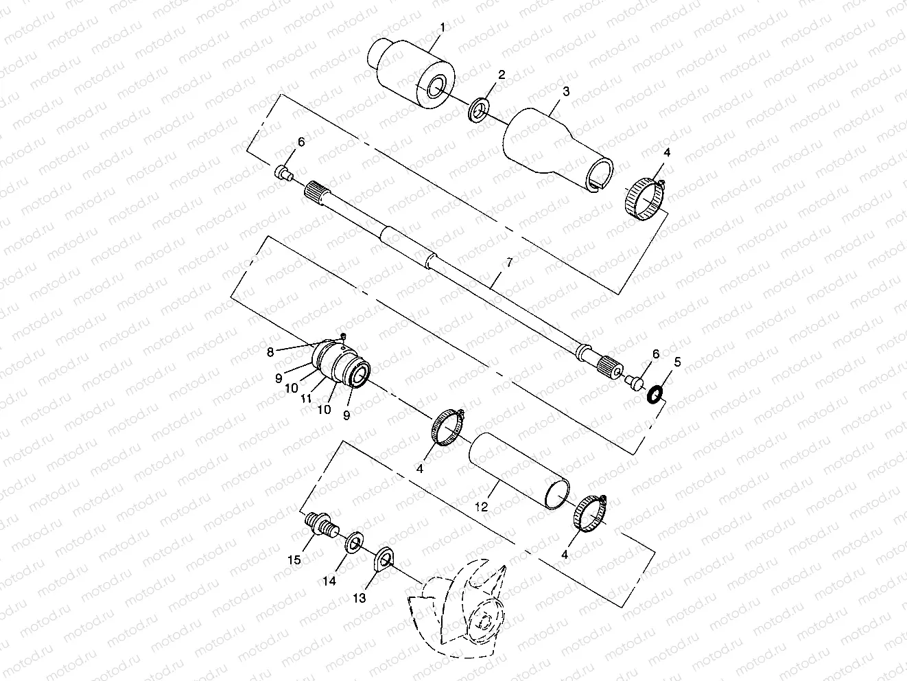 DRIVE SYSTEM - I984673 (4945164516b003) | DRIVE SYSTEM - I984673 (4945164516b003)