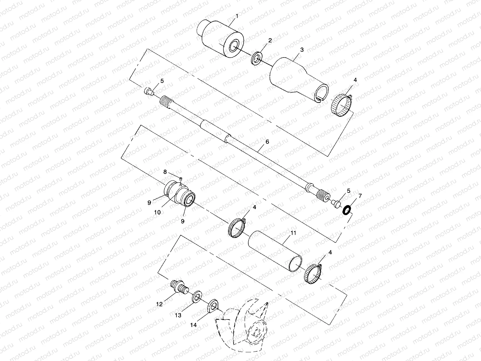 DRIVE SYSTEM - I994590 (4951425142b002) | DRIVE SYSTEM - I994590 (4951425142b002)