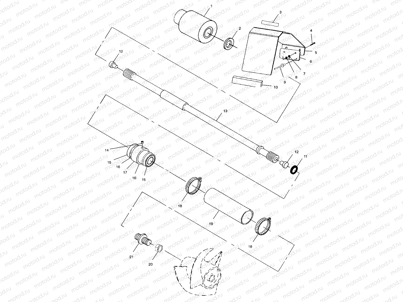 DRIVE SYSTEM - I995095 (4951455145B005) | DRIVE SYSTEM - I995095 (4951455145B005)
