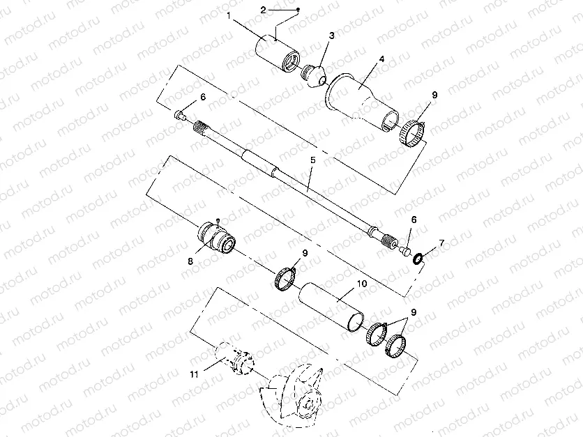 DRIVE SYSTEM SL 650 / B934058 (4924732473012A) | DRIVE SYSTEM SL 650 / B934058 (4924732473012A)