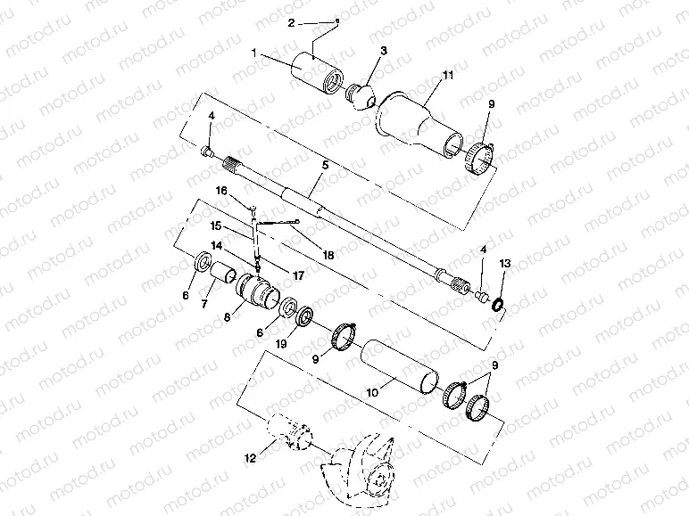 DRIVE SYSTEM SL 650/B924058 (4922922292013A) | DRIVE SYSTEM SL 650/B924058 (4922922292013A)