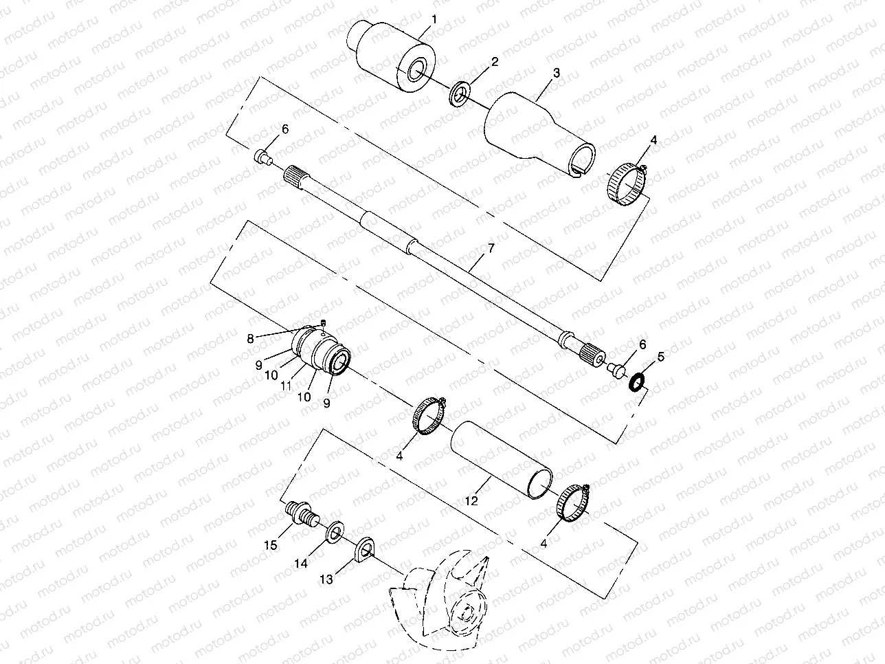 DRIVE SYSTEM SL 700 B974071 | DRIVE SYSTEM SL 700 B974071, Intl. SL 700 I974071, SL 700 Deluxe B974072 an (4940874087B004)