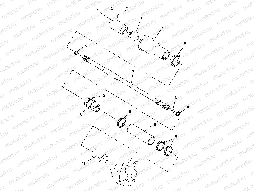 DRIVE SYSTEM SL 750 B944070 (4927012701012A) | DRIVE SYSTEM SL 750 B944070 (4927012701012A)