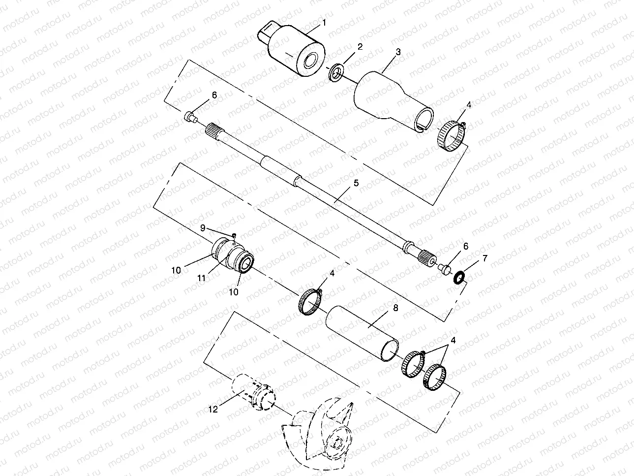DRIVE SYSTEM SL 900 B964291 and  Intl. SL 900 I964291 (4935583558B002) | DRIVE SYSTEM SL 900 B964291 and  Intl. SL 900 I964291 (4935583558B002)