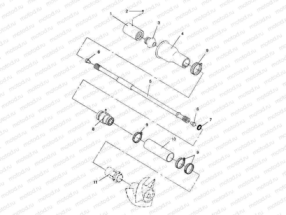 DRIVE SYSTEM SLT 750 B944170 (4925942594012A) | DRIVE SYSTEM SLT 750 B944170 (4925942594012A)