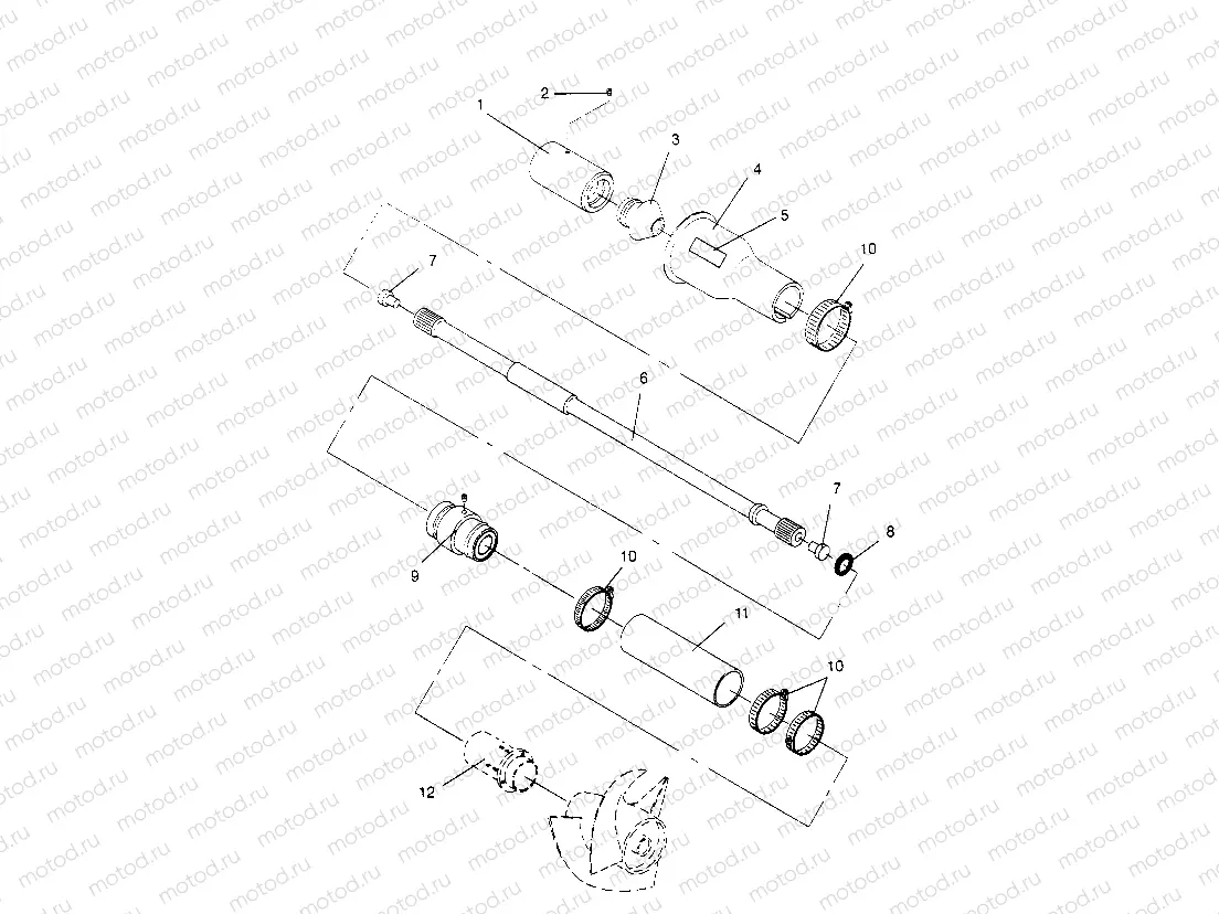 DRIVE SYSTEM  SLT 750 B954170 (4930563056B003) | DRIVE SYSTEM  SLT 750 B954170 (4930563056B003)