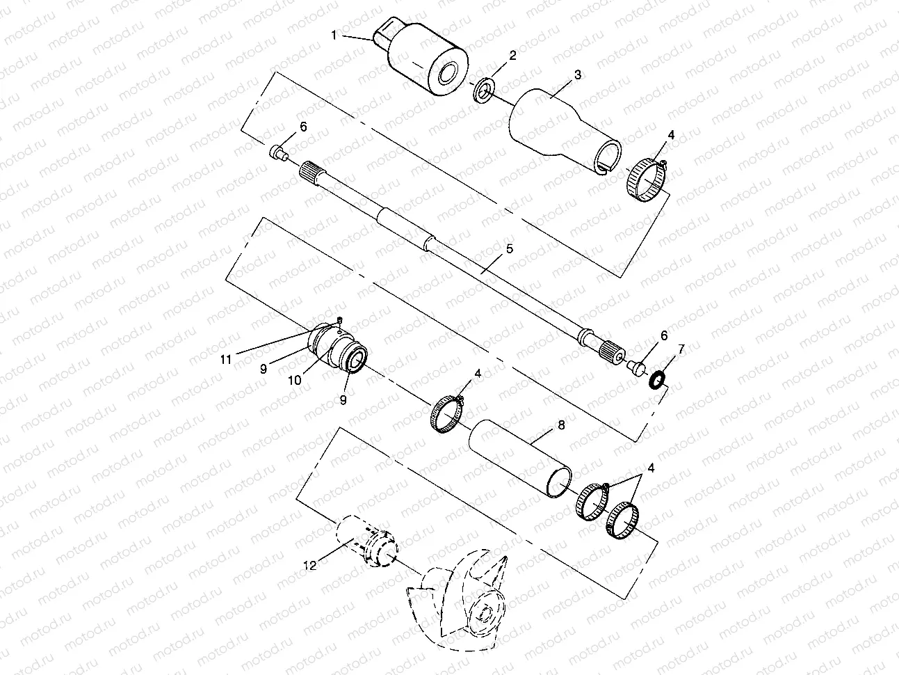 DRIVE SYSTEM SLX 780 B964287 and  Intl. SLX 780 I964287 (4937443744B002) | DRIVE SYSTEM SLX 780 B964287 and  Intl. SLX 780 I964287 (4937443744B002)