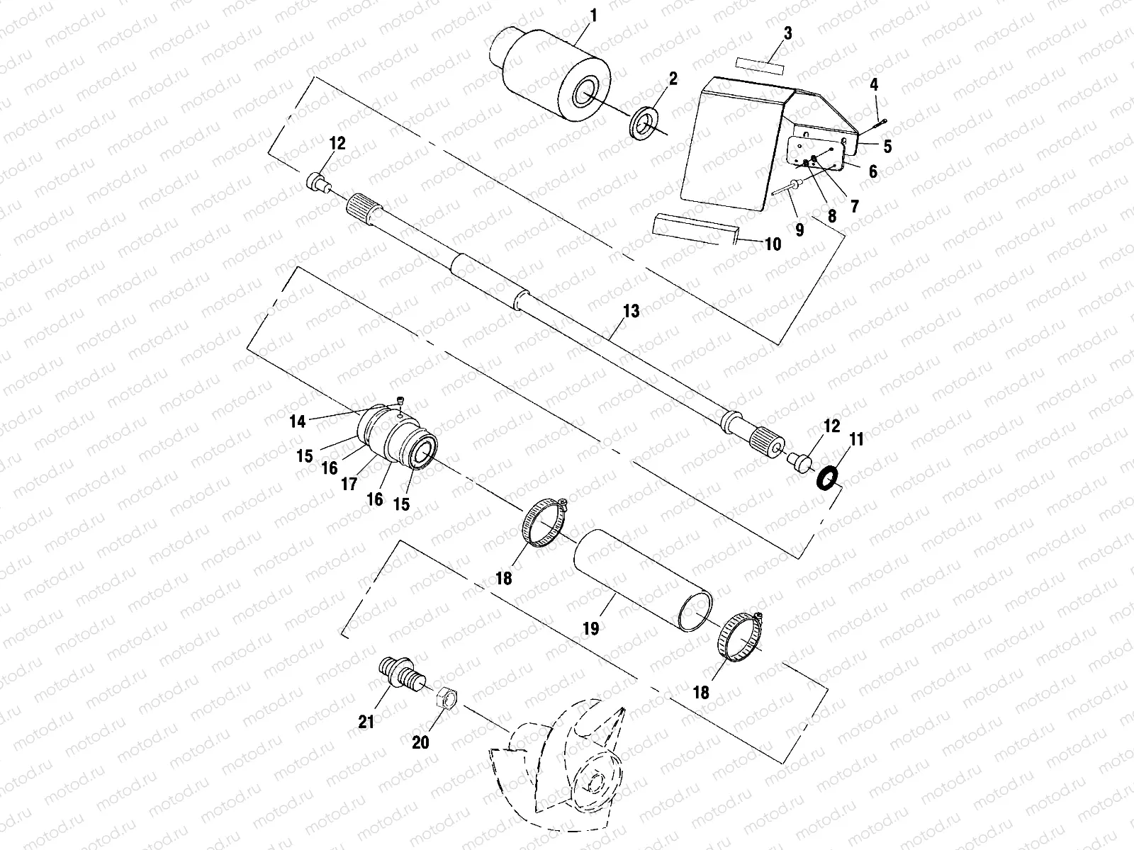 DRIVE SYSTEM - W005098D (4955785578B005) | DRIVE SYSTEM - W005098D (4955785578B005)