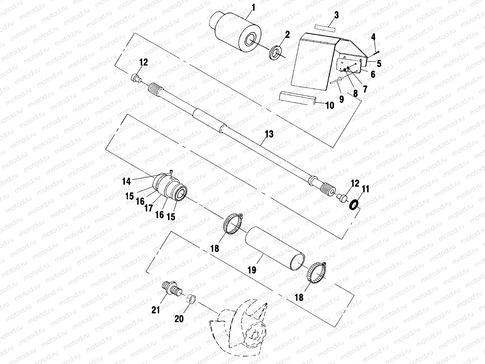 DRIVE SYSTEM - W005099D (4955775577B005) | DRIVE SYSTEM - W005099D (4955775577B005)