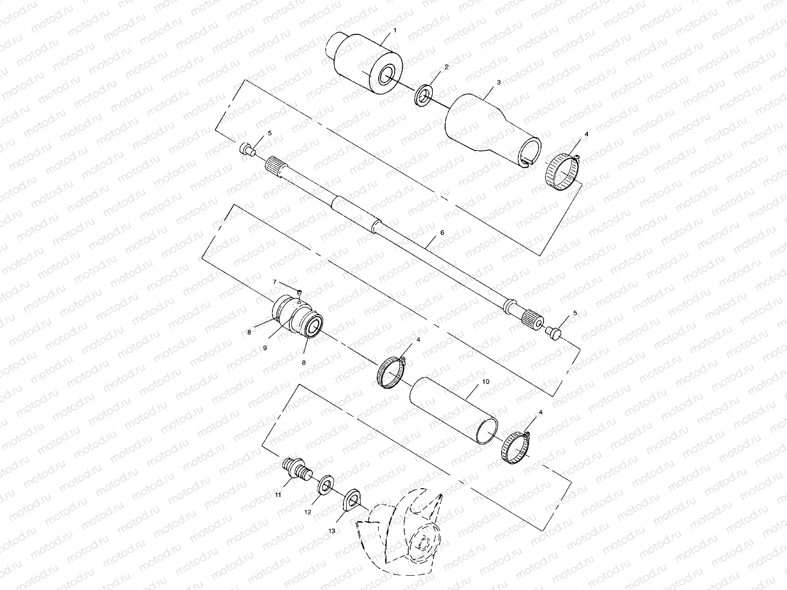 DRIVE SYSTEM - W005199D (4955825582B003) | DRIVE SYSTEM - W005199D (4955825582B003)