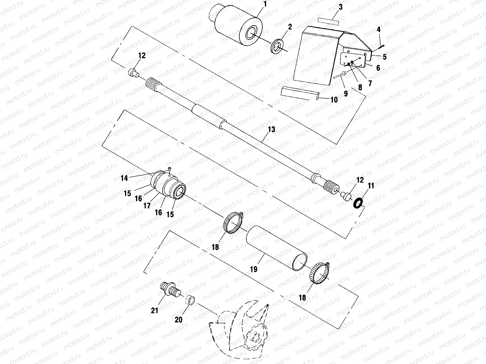 DRIVE SYSTEM - W015098D (4964876487B002) | DRIVE SYSTEM - W015098D (4964876487B002)