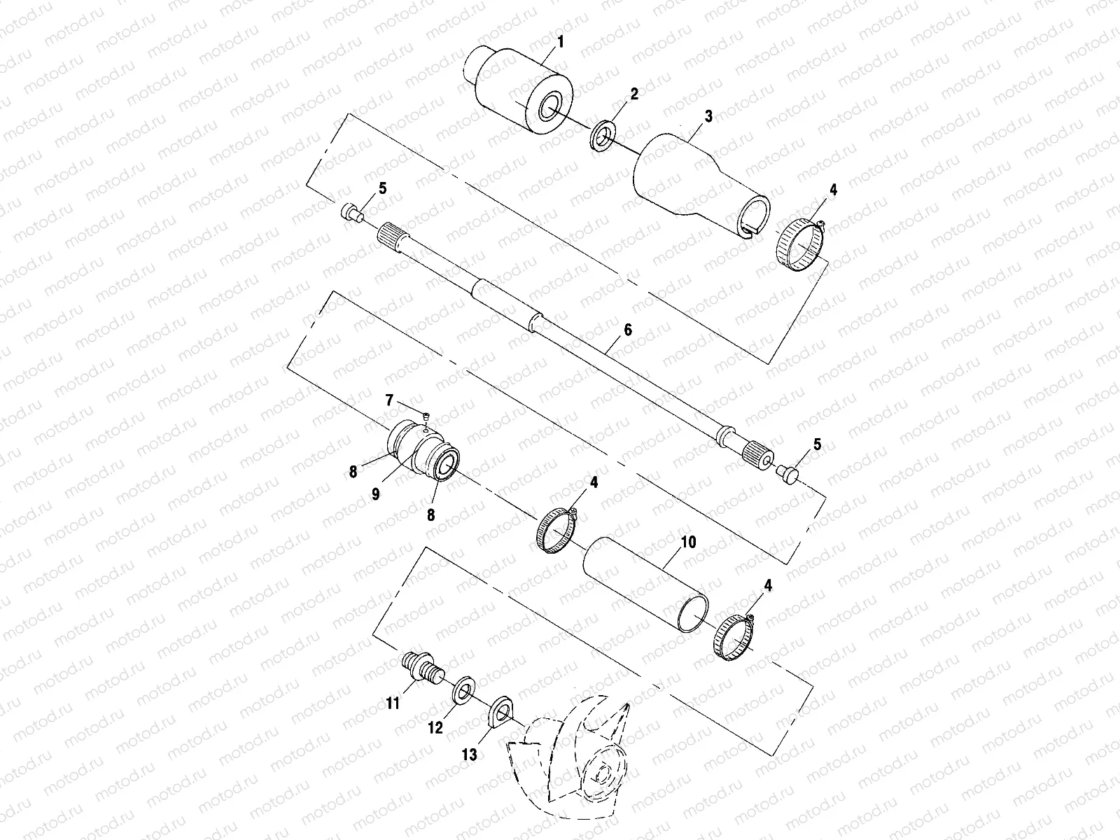 DRIVE SYSTEM - W015198D (4964846484B001) | DRIVE SYSTEM - W015198D (4964846484B001)