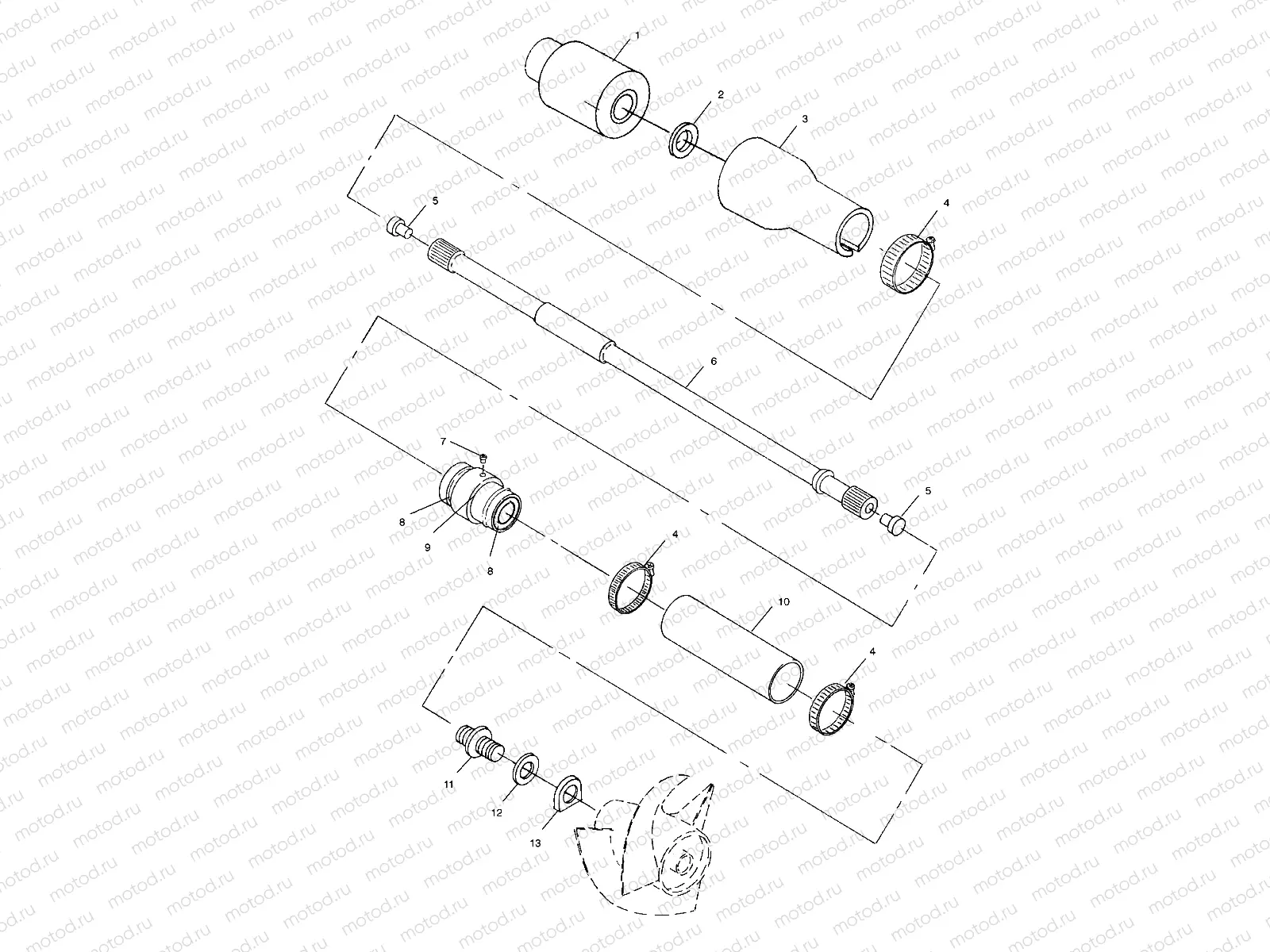 DRIVE SYSTEM - W035101CA/W035101IA (4981048104B01) | DRIVE SYSTEM - W035101CA/W035101IA (4981048104B01)