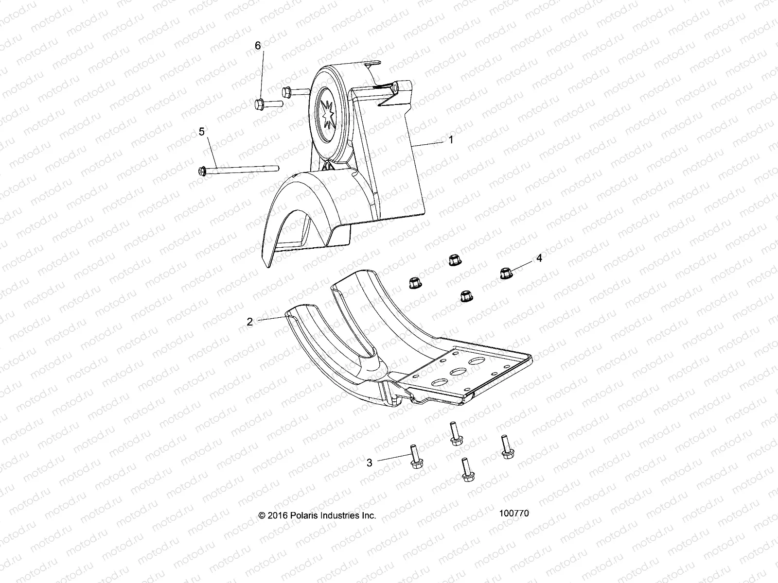 DRIVE TRAIN | DRIVE TRAIN, CHAIN GUARD - A18HAA15B7/B2 (100770)