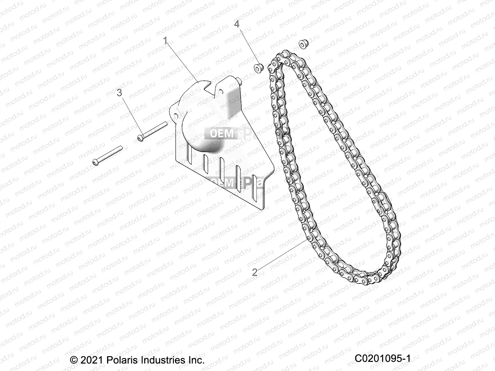DRIVE TRAIN | DRIVE TRAIN, CHAIN GUARD - Z22HCB18D2 (C0201095-1)