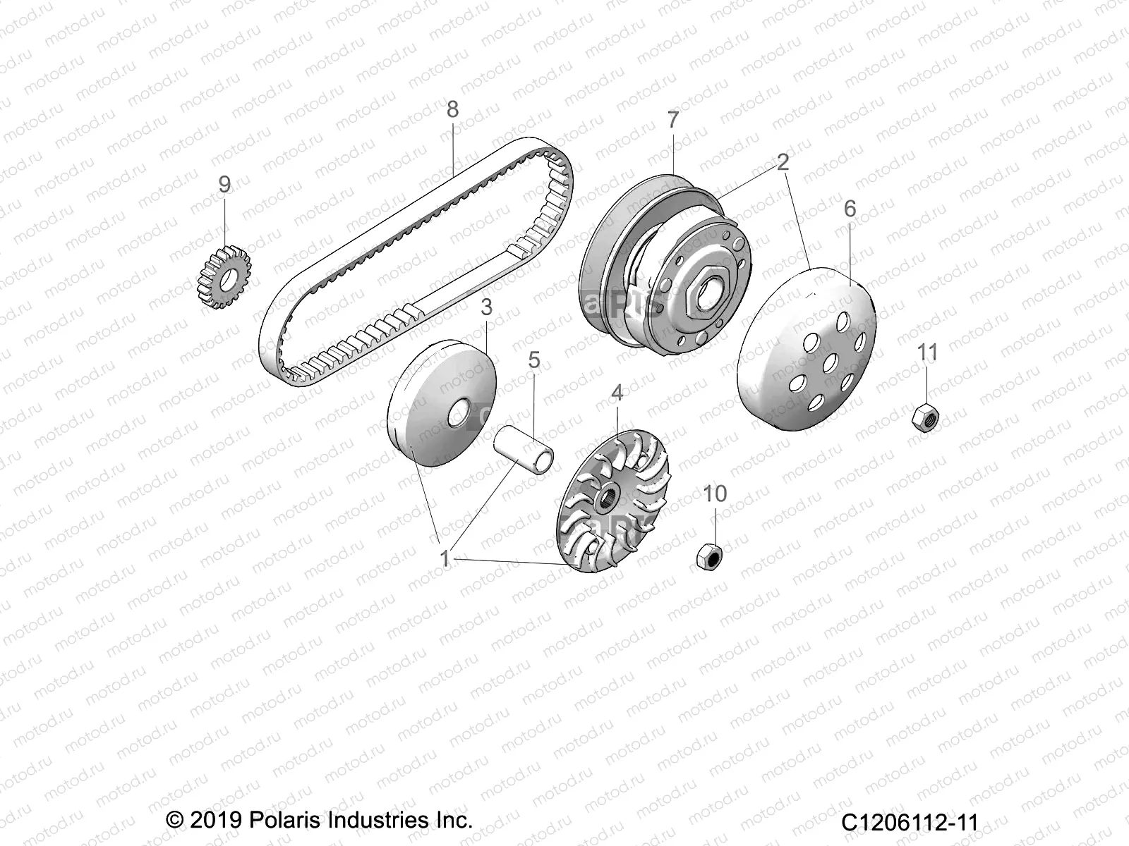 DRIVE TRAIN | DRIVE TRAIN, CLUTCHES - A23HBE07N2 (C1206112-11)