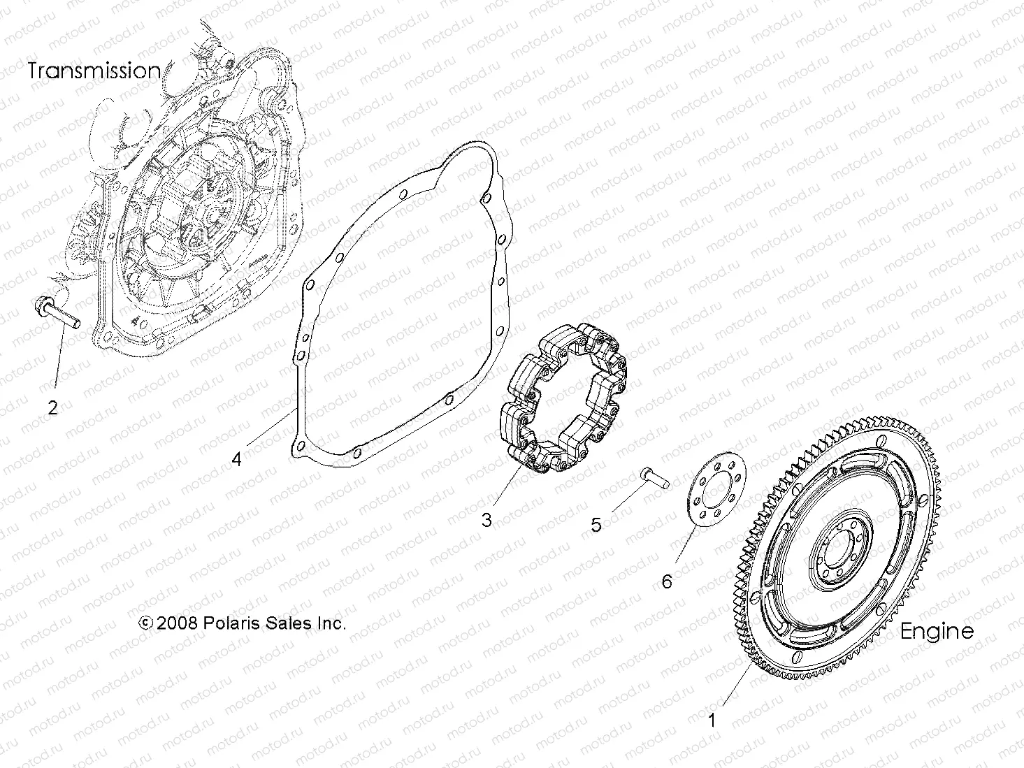 DRIVE TRAIN | DRIVE TRAIN, DRIVE COUPLER - A10ZX85AK/AL/AS/AT/AX (49ATVCOUPLER09SPXP850)