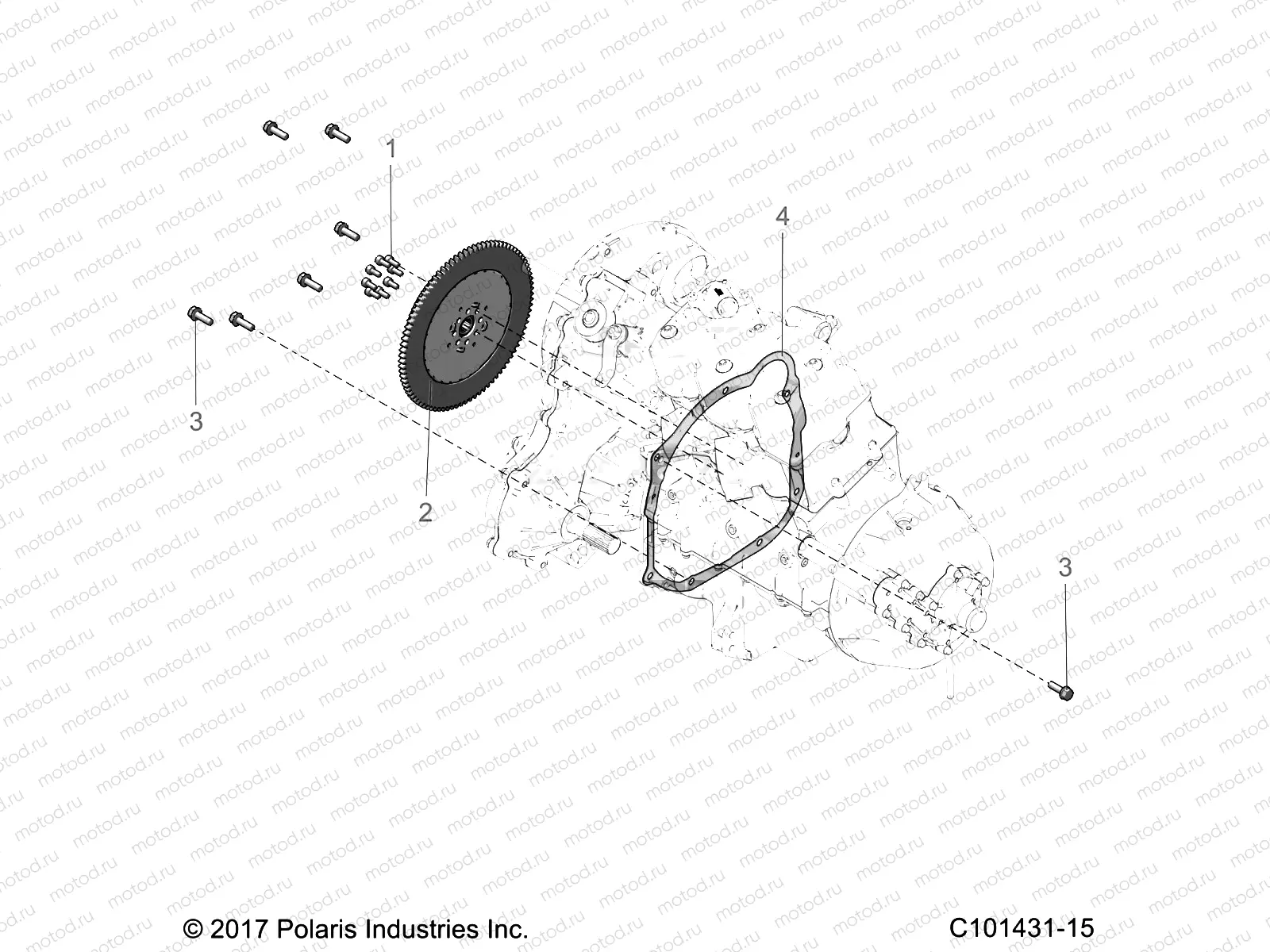 DRIVE TRAIN | DRIVE TRAIN, DRIVE COUPLER - A23SLE95PK (C101431-15)