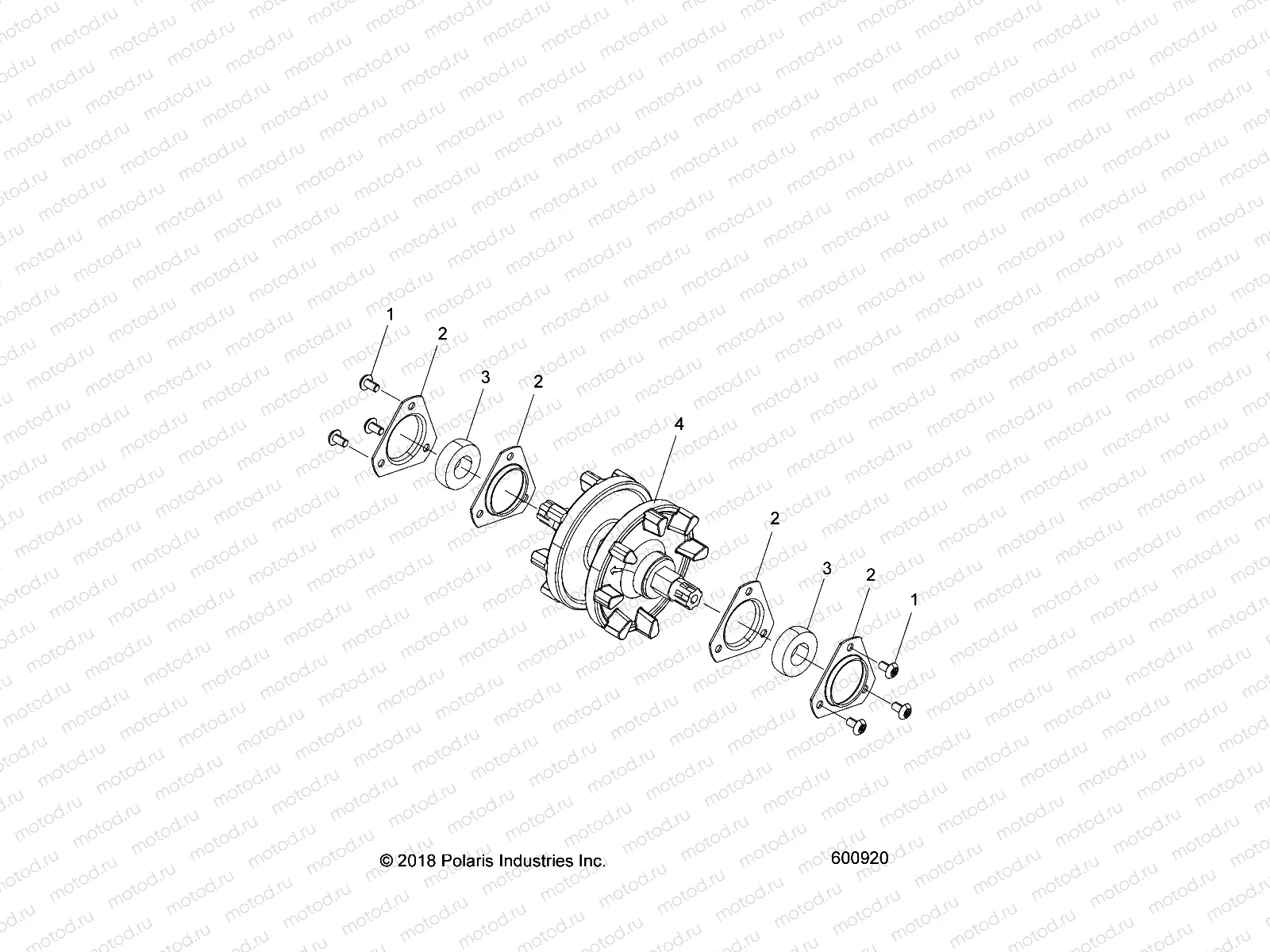 DRIVE TRAIN | DRIVE TRAIN, DRIVESHAFT ASM. - J20RTAXXXA (600920)